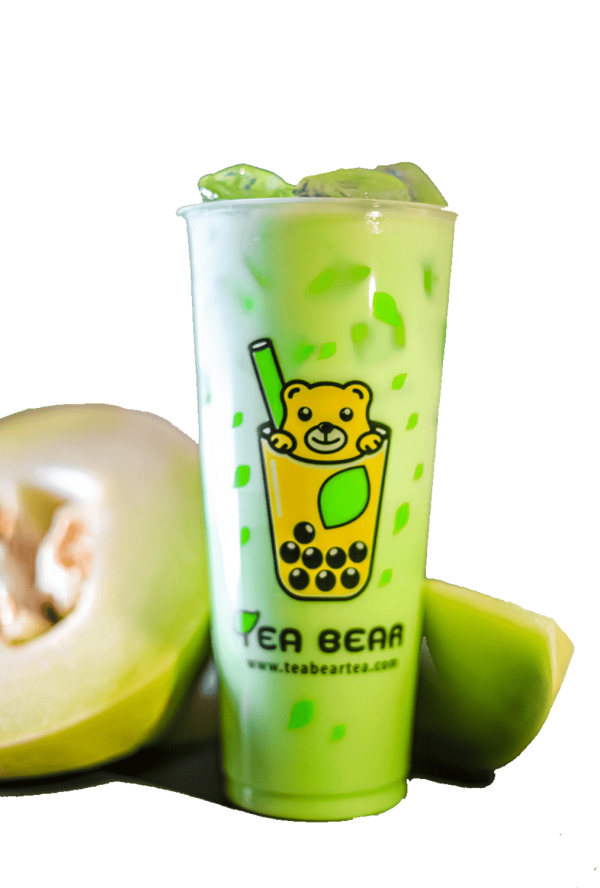 Honeydew Creamy Tea Boba Tea in Cypress TX, Bubble Tea in Cypress TX Tea Bear Teahouse
